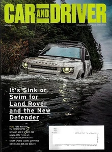 CAR AND DRIVER Magazine November 2020 LANDROVER'S NEW DEFENDER - Picture 1 of 1