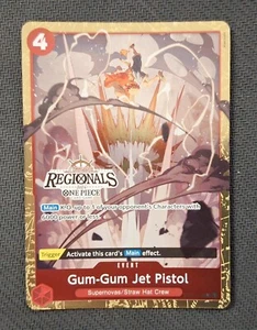 One Piece Card Game - Gum-Gum Jet Pistol (ST01-015) - Regional Promo ENG - Imagen 1 de 1