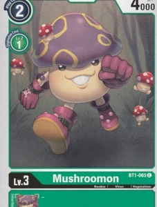 GIOCO DI CARTE BANDAI DIGIMON 2020 - FUNGO BT1 065 C - Foto 1 di 2
