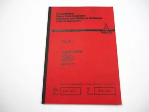 Deutz BF6L 913 Motor für Atlas Copco Kompressor XAS175 Ersatzteilliste 1984 - Bild 1 von 2