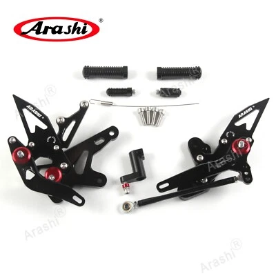 Reposapiés ajustables Arashi para Kawasaki Ninja 500 Z500/ABS 2024 2025 Foto 1 de 4