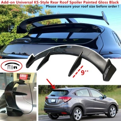 FITS 2016-2022 HONDA HR-V HRV REAR ROOF AIRPLANE SPOILER WING 51.4'' UNIVERSAL - Изображение 1 из 4