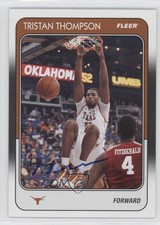 2011-12 Fleer Retro 1988-89 Design Auto Tristan Thompson #88-TT Auto