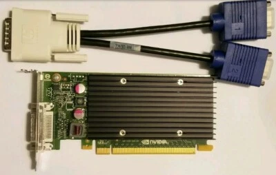 Dell Optiplex 740 755 760 780 790 960 990 Full & Slim VGA Video Card - Image 1 of 4