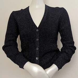 J Crew  6 Button Blue Cardigan Sweater Size Small - Picture 1 of 5
