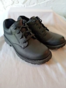 Zapato resistente al deslizamiento Skechers for Work para hombre de madera de algodón negro 9 M - Imagen 1 de 8