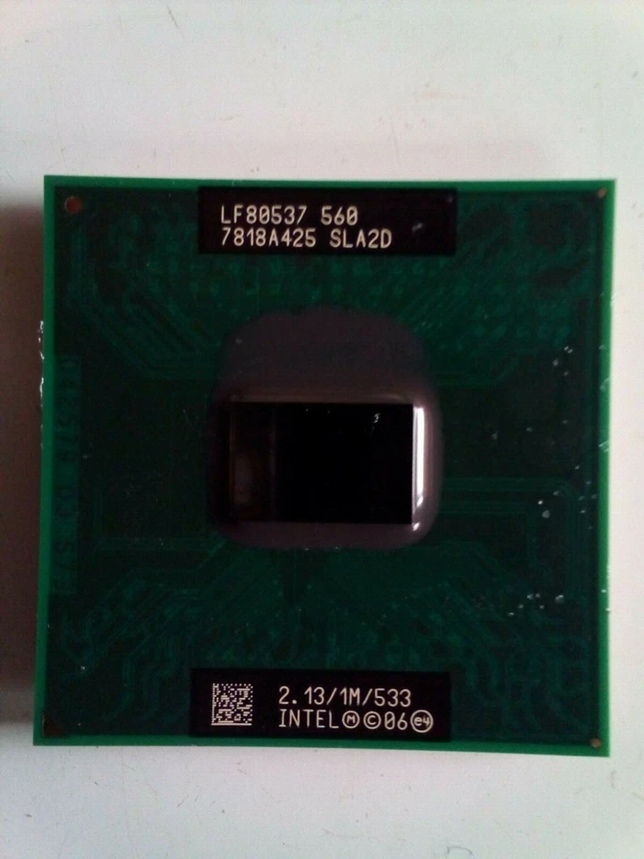 Intel Celeron 560 2.13 GHZ/ 1MB/ 533MHZ  Móvil Procesador 64-bit - Imagen 1 de 3