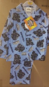 SKYLANDER FLANNEL COTTON BOYS PYJAMAS AGE 3-4 up to 9-10 YEARS - Picture 1 of 5