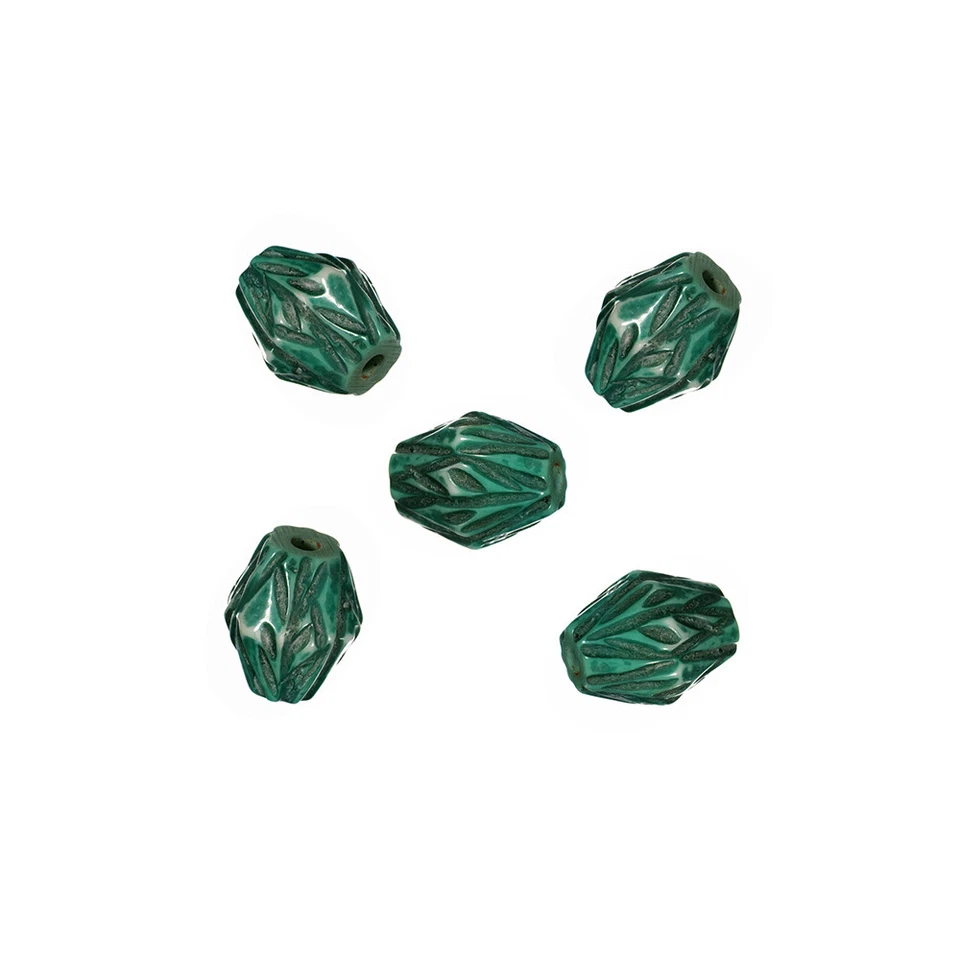 Craft County Etched Resin Beads - Jewelry Making - Necklaces, Bracelets, Earring - Image 1 of 1