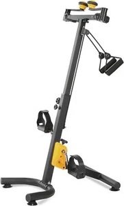 Foldable Pedal Exerciser Adjustable Hand Arm Leg & Knee Exercise Bike Full Body - Picture 1 of 8