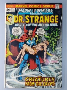 MARVEL PREMIERE 9 DR STRANGE CREATURES FROM THE CRYPT 1973 - Picture 1 of 8