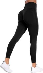 NORMOV Seamless Workout Butt Lifting Leggings - Booty Scrunch Gym Leggings for W - Picture 1 of 3