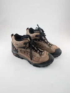 Merrell Hiking Boots Mens 12 Gore-Tex Waterproof Mid Smoke Vibram Shoes - Picture 1 of 19