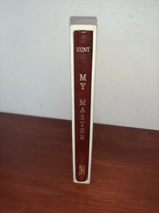 My Master Lenoir Hunt Jeff Hamilton State House Press Limited Hardcover - Picture 1 of 5