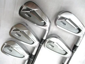 2022 PRGR 03 IRON  7~AW 5PC Diamana S-FLEX IRON SET GOLF CLUB D976 - Picture 1 of 5