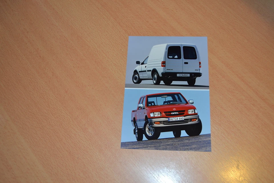 PHOTO DE PRESSE ( PRESS PHOTO ) Opel Campo & Combo de 2000 OP603 - Photo 1/1