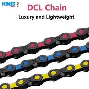 KMC DLC Bicycle Chain 10 11 12 Speed Road Bike MTB Bike Chain Luxury Lightweight - Picture 1 of 37