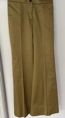 Pantalones de algodón Burberry Wms auténticos talla 12 Foto 1 de 4