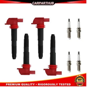 8pcs Ignition Coils +8pcs Spark Plugs For Porsche Cayenne Panamera V8 4.8L UF660 - Picture 1 of 12