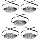 Set of 5 Lace Eye Mask Halloween Face Halloweenmask Accessories