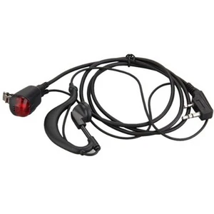 Ear-Hook LED Headset Earphone Earpiece for Walkie Talkie Radio Q6P77558 - Afbeelding 1 van 5