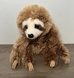 8 Zoll sitzender Simon dreizehiges Faultier Plüschtier von Douglas - Bild 1 von 5