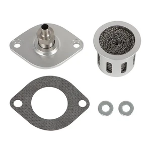Kit PCV para colector de admisión Ford FE - cesta respirador de aluminio y válvula de acero inoxidable ~ - Imagen 1 de 11