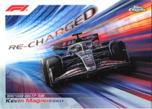 2024 Topps Chrome F1 Kevin Magnussen #RECH-16 Re-Charged Insert Haas - Picture 1 of 3