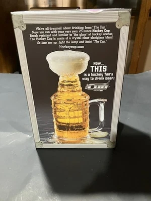 Taza de plástico NHL Stanley Cup "The Cup" 25 oz sin usar - casi nueva y en caja original Foto 1 de 3