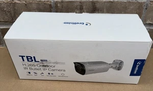 GeoVision GV-TBL4711  H.265 Outdoor IR Bullet IP CAMERA 4MP 4.3x Zoom - Picture 1 of 5