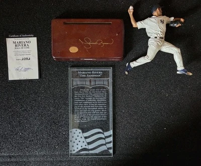 Figura Mariano Rivera Danbury Como Nueva “CON LESIONES” El Hombre de Arena con Certificado de Autenticidad Foto 1 de 4