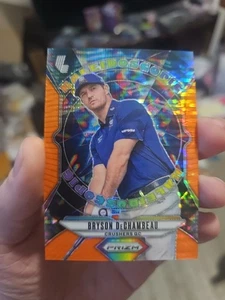 2025 Prizm LIV Golf KALEIDOSCOPIC Orange Pulsar #1 BRYSON DeCHAMBEAU Crushers GC - Picture 1 of 2