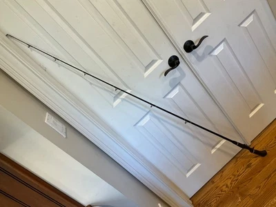 Vintage Lew’s Stick Anel de Cerâmica B6-158WC Vara, 5’7.5” 1 Peça, 7 Guias, EX Condição - Imagem 1 de 4