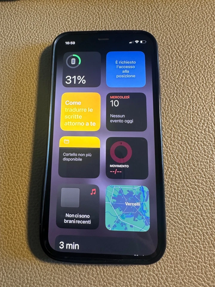 iPhone12 128GB Nero - PERFETTO!!!!! - Immagine 1 di 3