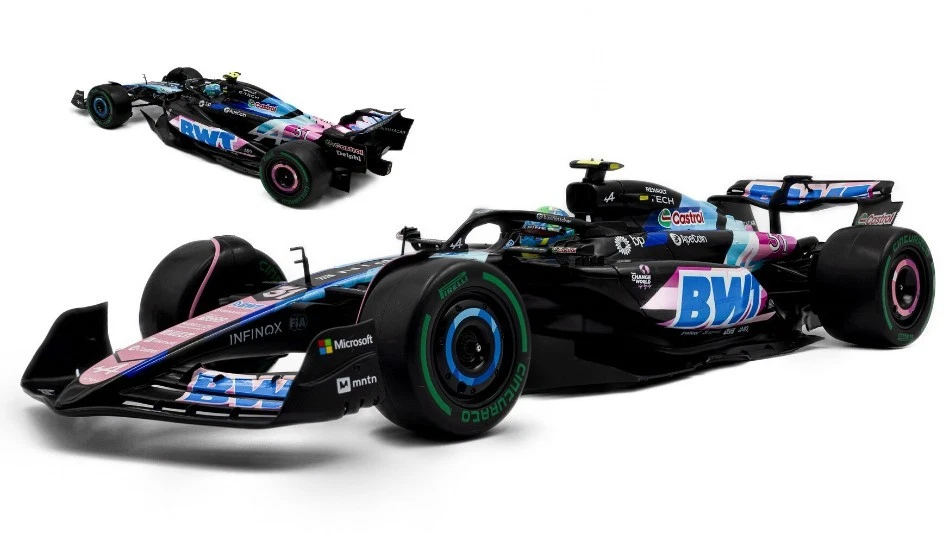 MODELLINO AUTO F1 STATICO SOLIDO ALPINE A524 #31 BRASILE GP 2024 OCON SCALA 1:18 - Immagine 1 di 1