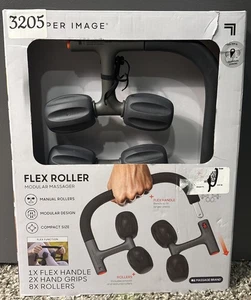 Sharper Image Flex Roller, Modular Massager with 8 Attachments, Compact Design - Picture 1 of 4