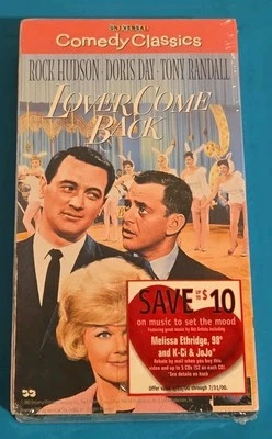 New Lover Come Back With Rock Hudson & Doris Day Comedy Sealed - Image 1 of 4