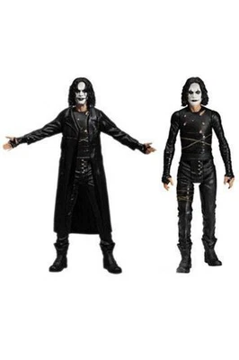 The Crow El Cuervo Eric Draven Set Caja 2 Figura De Colección 9cm Original Mezco - Imagen 1 de 4
