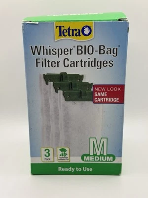 Cartucho Tetra Whisper Bio-Bag Mediano 3 paquete - Nuevo: ¡Envío Gratis! Foto 1 de 4