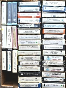 RANCHERAS - 8 TRACKS SOME NEW OLD STOCK - SOME REBUILT $5 EACH - RARE - Picture 1 of 2