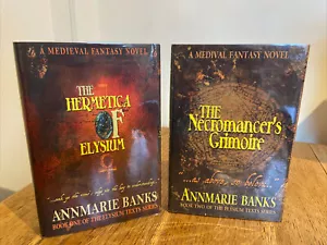The Hermetica of Elysium - Necromancer's Grimoire by Annmarie Banks 1st/1st HBs - Picture 1 of 7