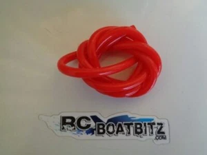 Barco de radiocontrol 1 metro grande tubo de agua de silicona rojo 213B25R - Imagen 1 de 2
