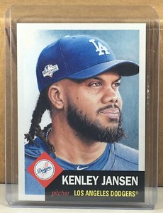 2020 TOPPS LIVING SET #274 KENLEY JANSEN LOS ANGELES DODGERS Print Run 2288