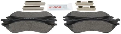 Pastillas de freno Bosch azul semimetálicas con herrajes delanteras para Dodge B1500 1998 Foto 1 de 4