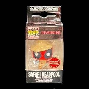 Funko Pocket Pop! Keychain - Marvel Deadpool Safari (Gamestop) (3SHIPSFREE) - Bild 1 von 10