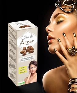 OLIO DI ARGAN 100 ML PURO AL 100%, CERTIFICATO PER VISO, CORPO E CAPELLI - Imagen 1 de 1