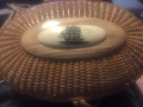 Basketville Scrimshaw bag Cover