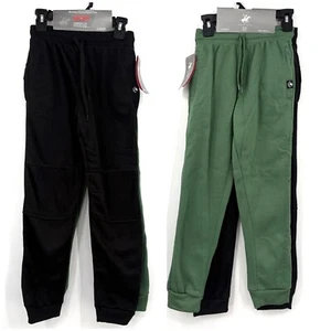 BEVERLY HILLS POLO CLUB Boys Performance Sport Sweatpants Comfort Fit S 2 Pack - Picture 1 of 15