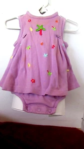 CARTER'S KIDS Celebrating Childhood 3-6 mos. 12-18 lbs. lavender (baby -6) - Picture 1 of 10