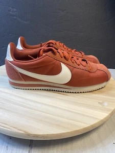 Nike Cortez Nylon Fire Burnt Orange Sienna 749864-805 Women 8.5 Rare - Picture 1 of 9